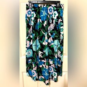Loft Women’s Floral Maxi Skirt in Sz PS